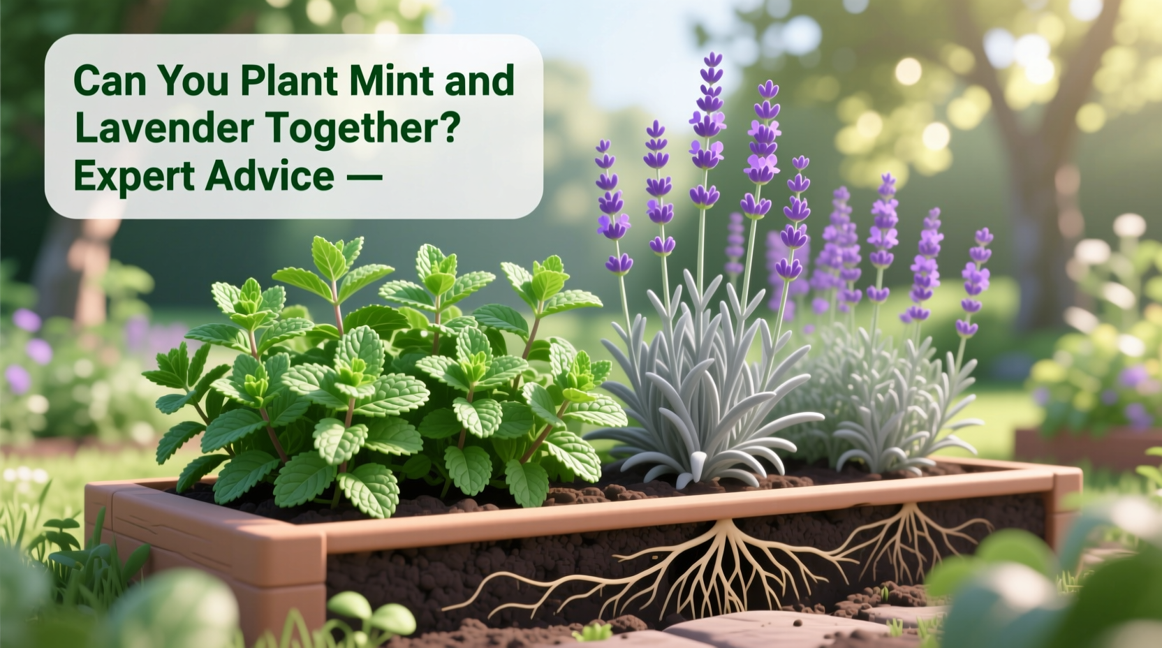 Can You Plant Mint and Lavender Together? Expert Advice