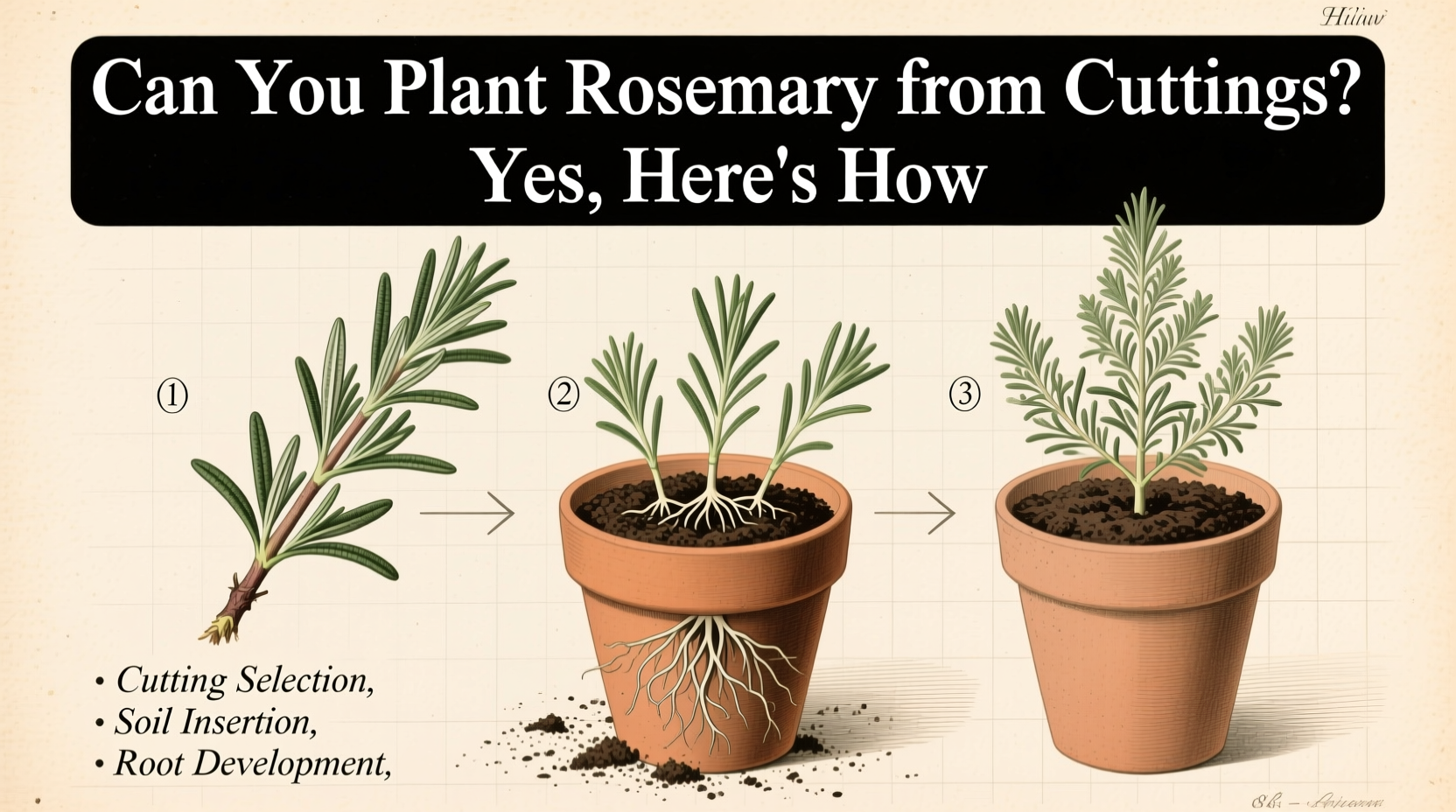 Can You Plant Rosemary from Cuttings? Yes, Here's How