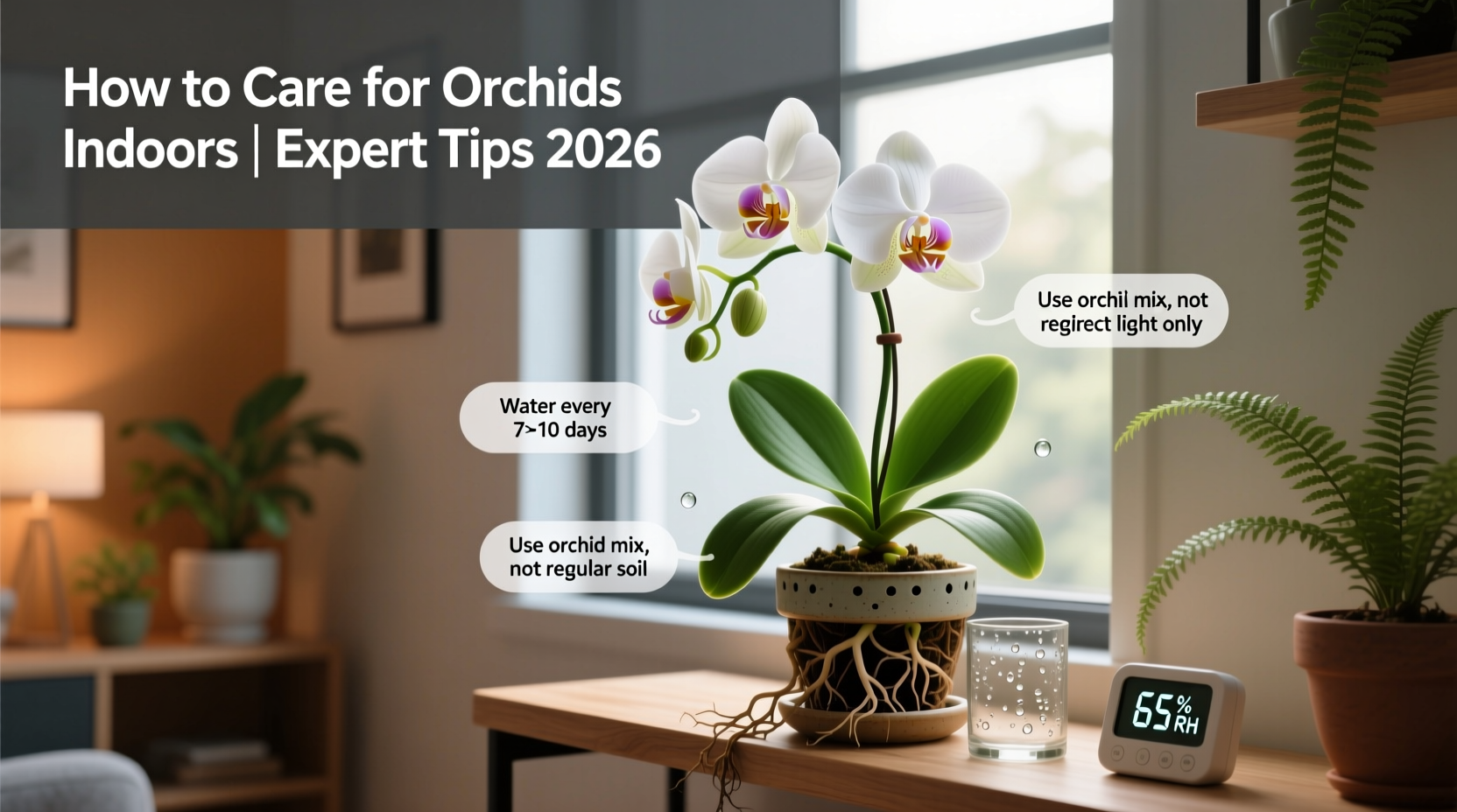 How to Care for Orchids Indoors | Expert Tips 2026
