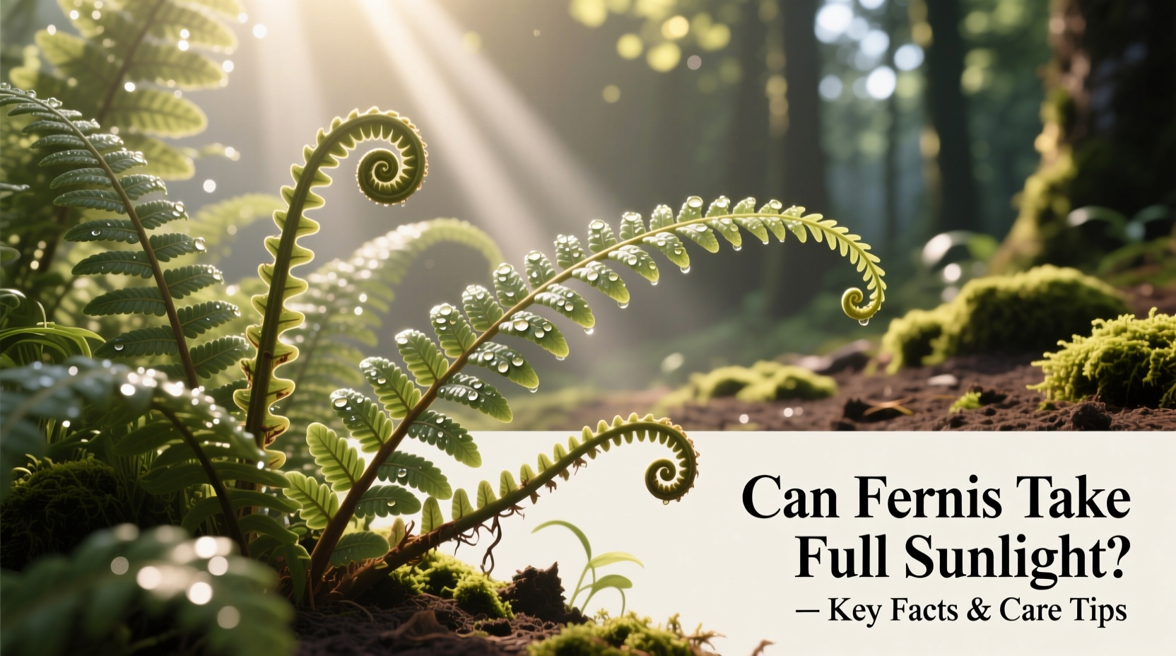 Can Ferns Take Full Sunlight? Key Facts & Care Tips