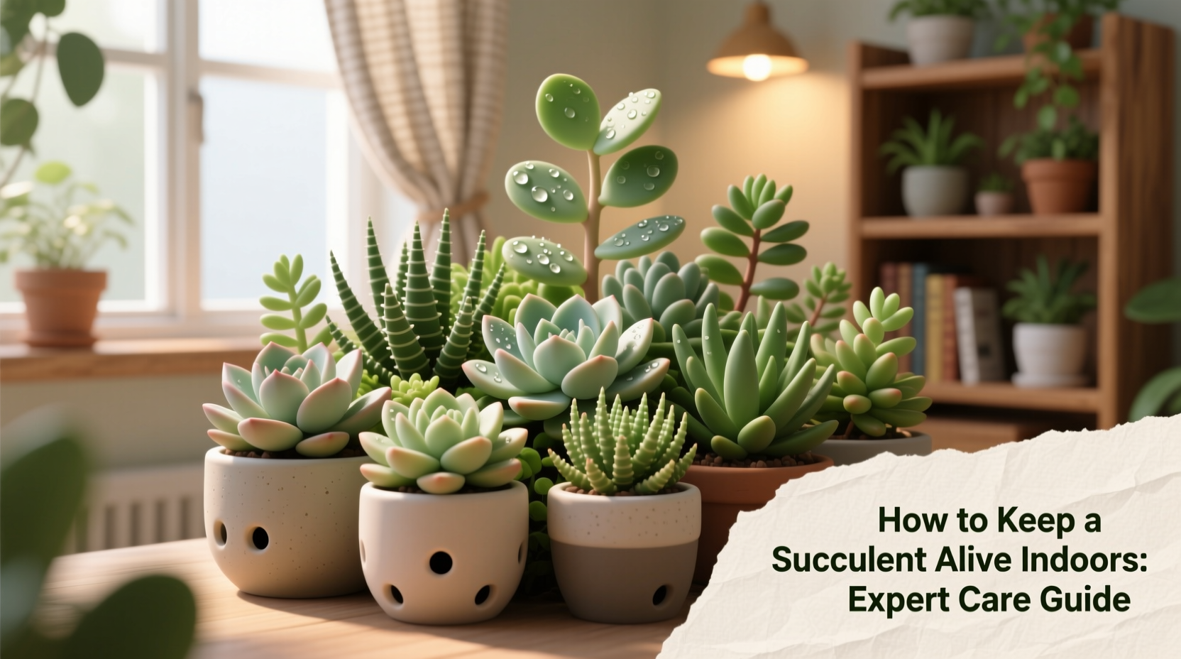 How to Keep a Succulent Alive Indoors: Expert Care Guide