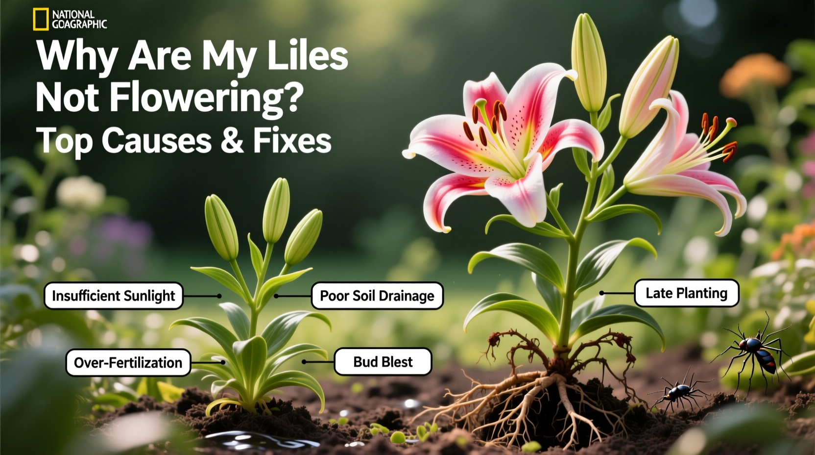 Why Are My Lilies Not Flowering? Top Causes & Fixes