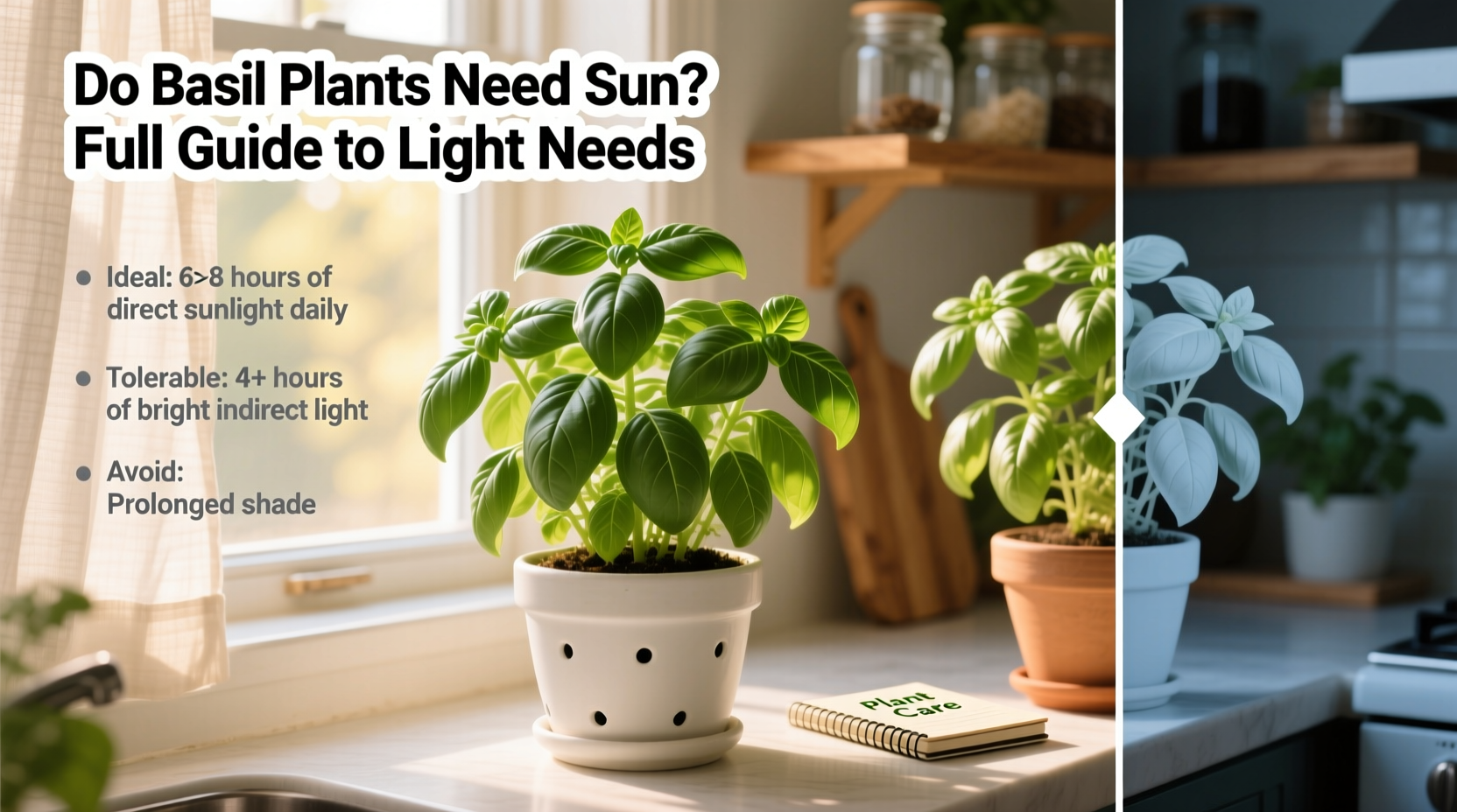 Do Basil Plants Need Sun? Full Guide to Light Needs
