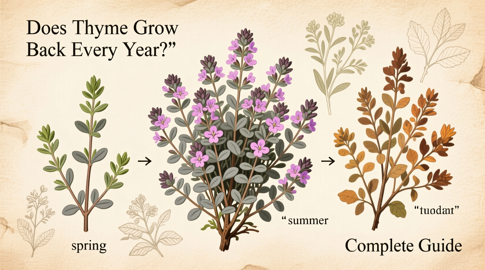 Does Thyme Grow Back Every Year? (Complete Guide)