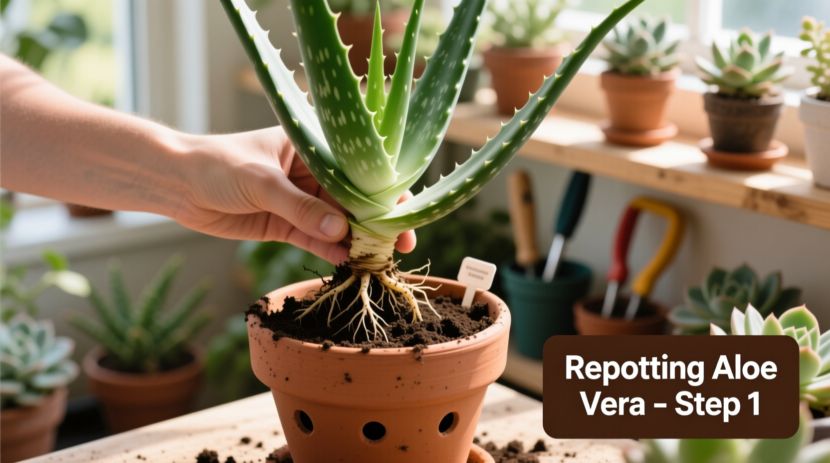 How to Repot Aloe Vera Plants Properly