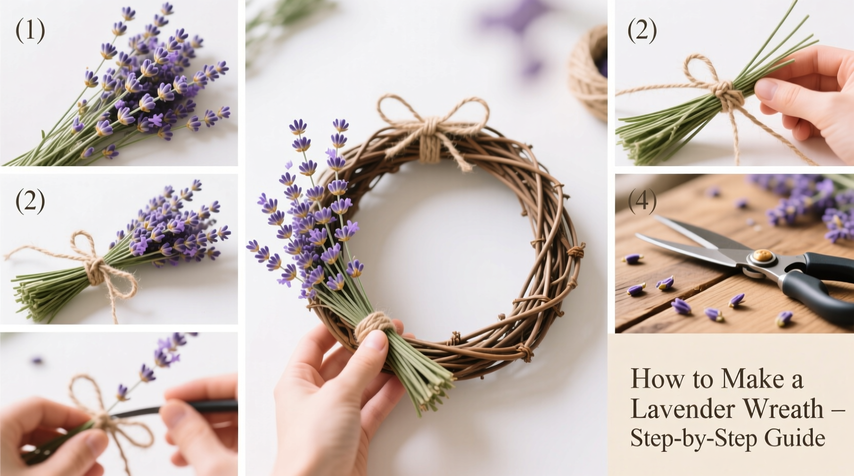 How to Make a Lavender Wreath: Step-by-Step Guide