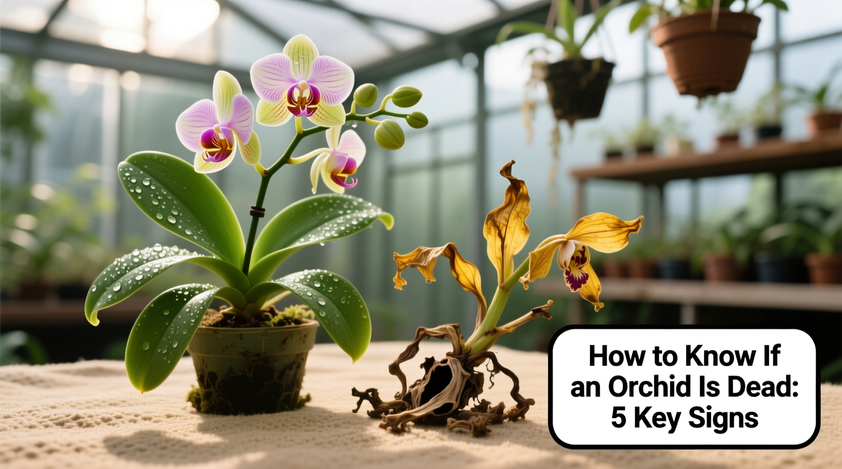 How to Know If an Orchid Is Dead: 5 Key Signs