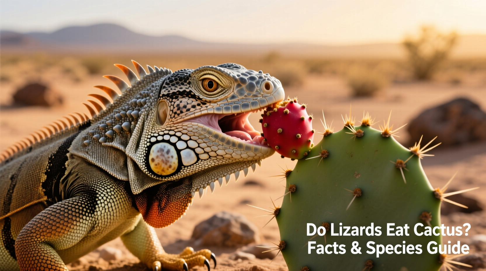 Do Lizards Eat Cactus? Facts & Species Guide