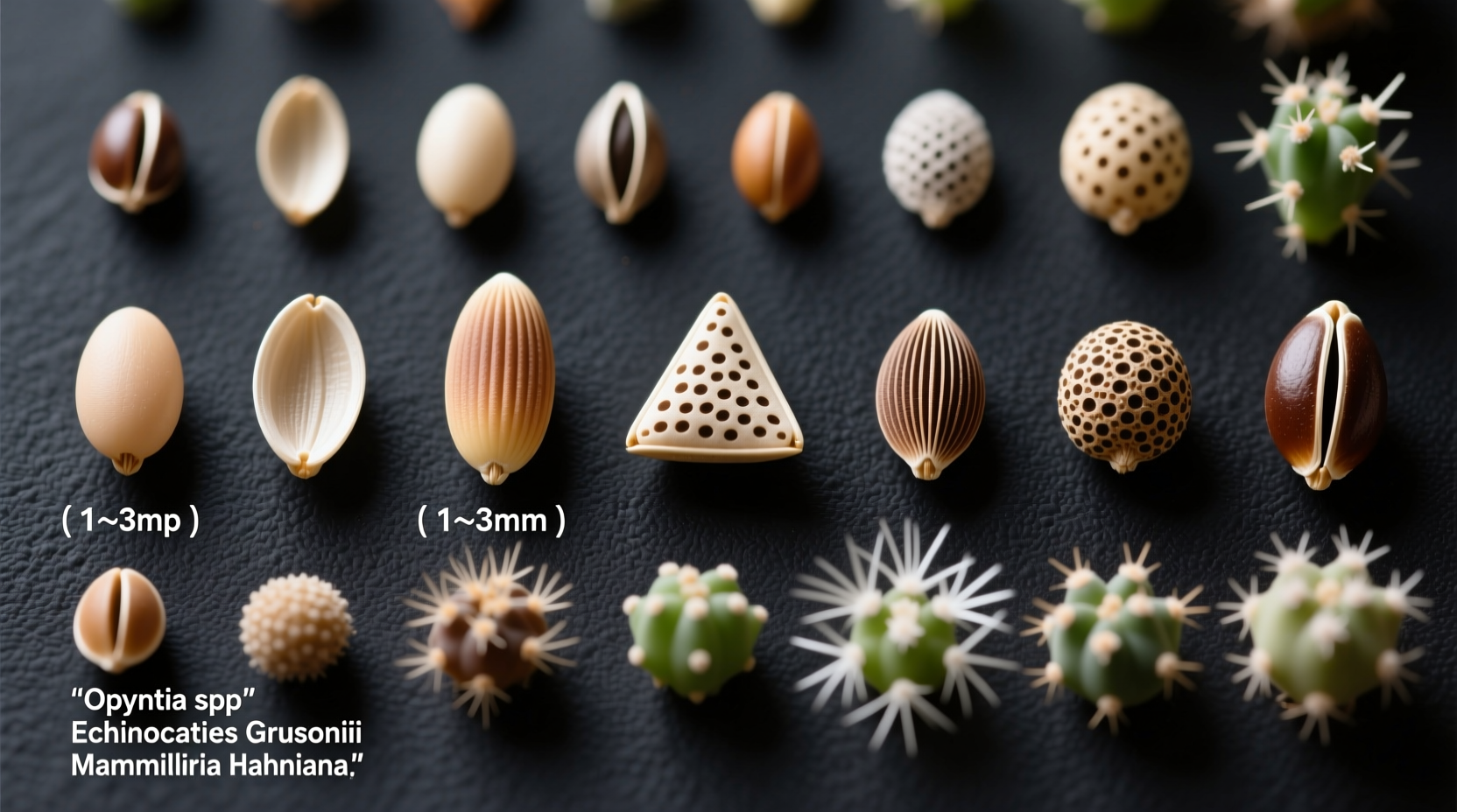 What Do Cactus Seeds Look Like? Identification Guide