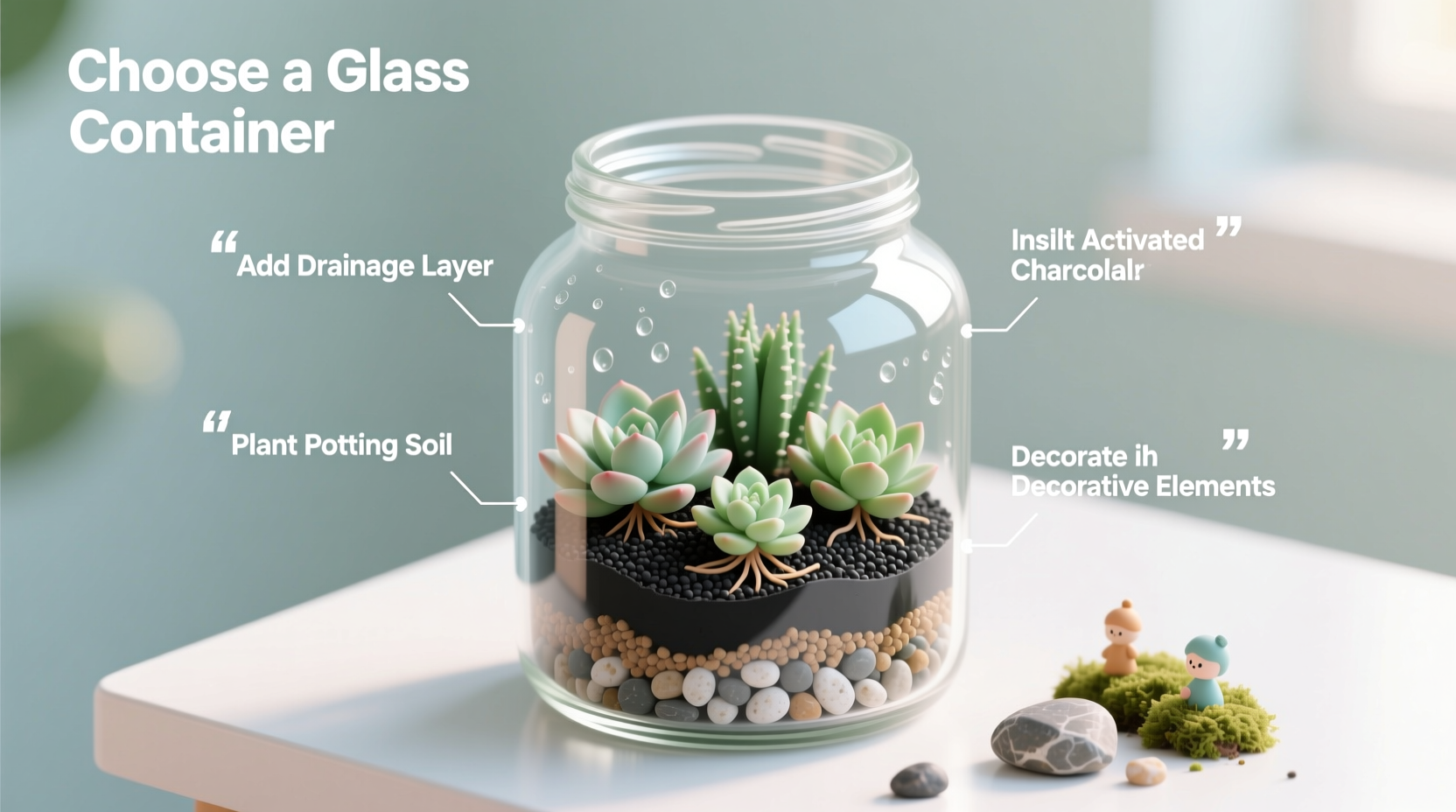 How to Make a Terrarium for Succulents