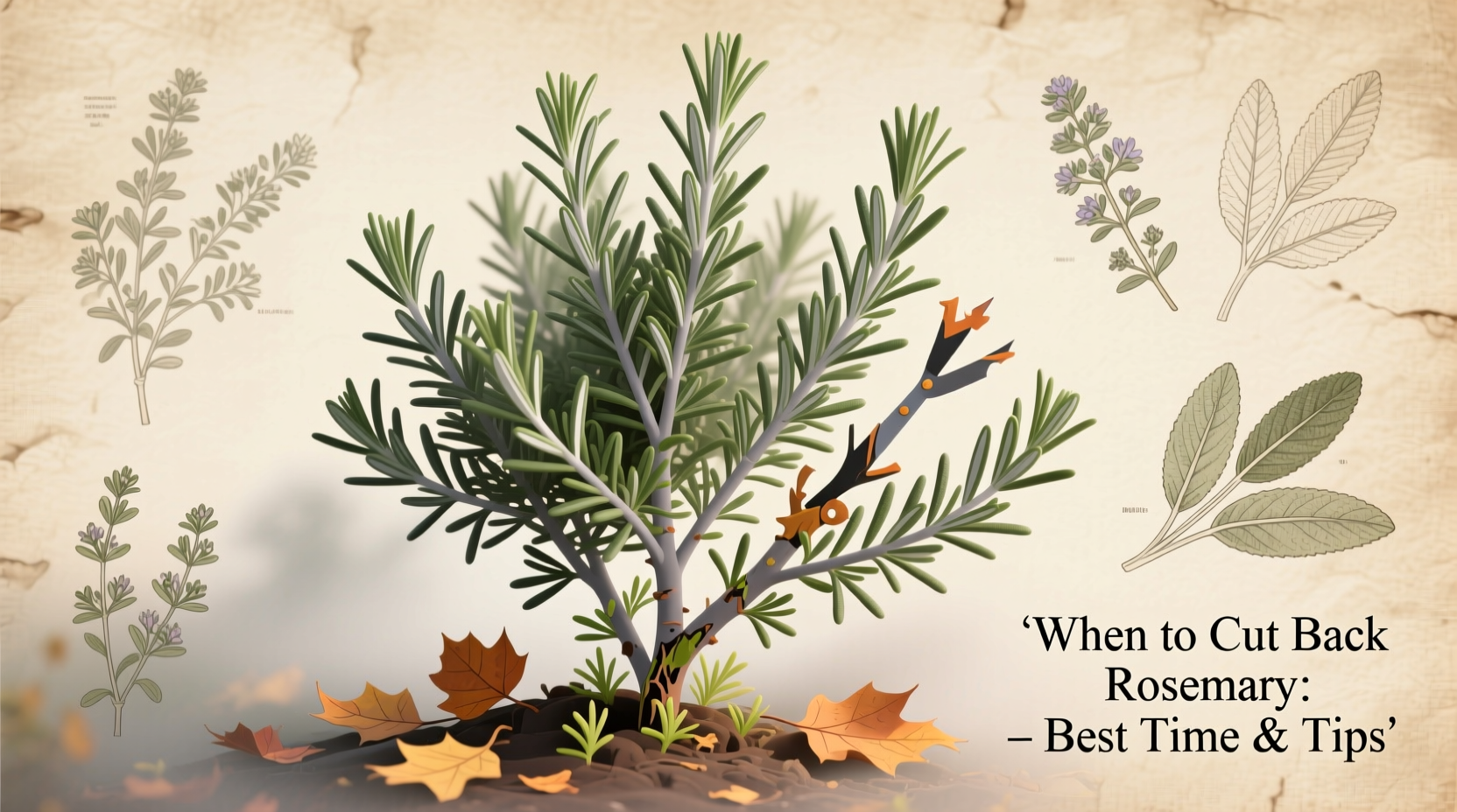 When to Cut Back Rosemary: Best Time & Tips