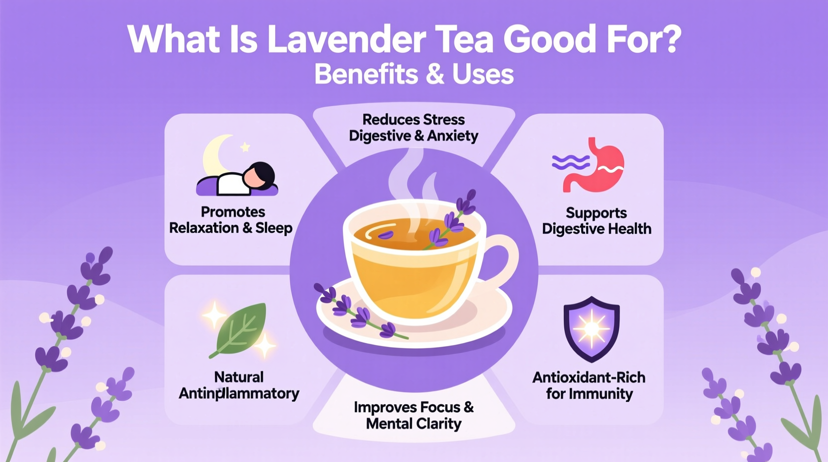 What Is Lavender Tea Good For? Benefits & Uses