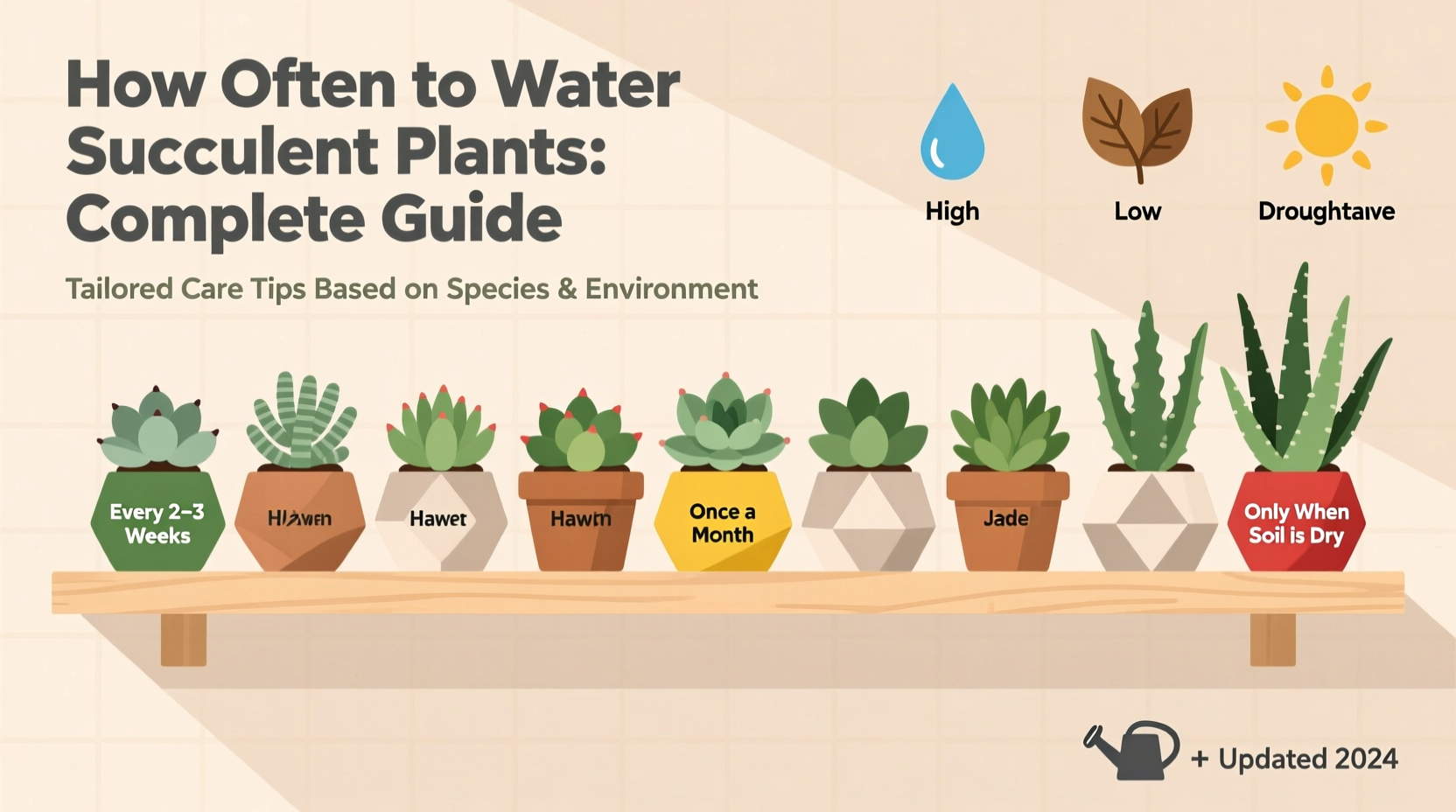 How Often to Water Succulent Plants: Complete Guide