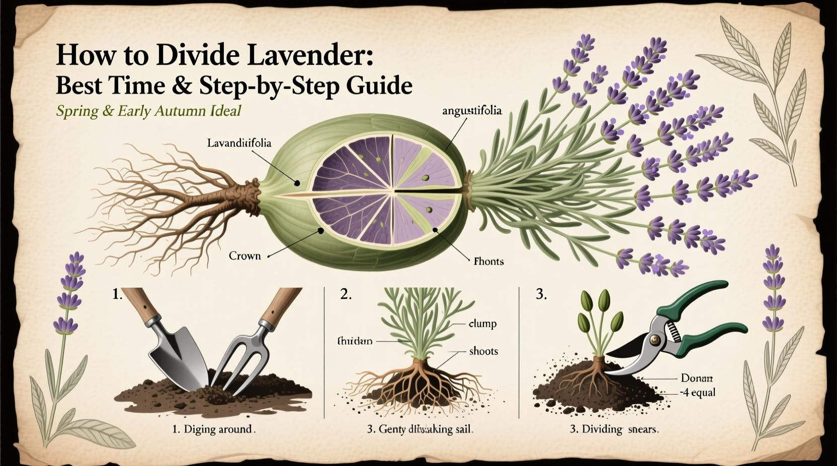 How to Divide Lavender: Best Time & Step-by-Step Guide