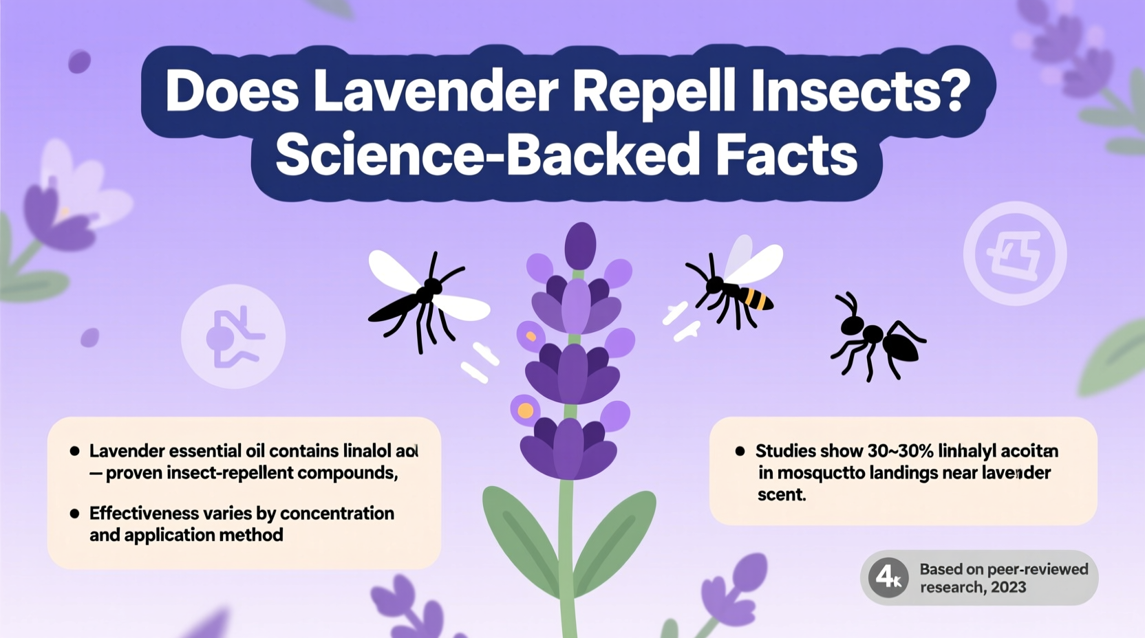 Does Lavender Repel Insects? Science-Backed Facts