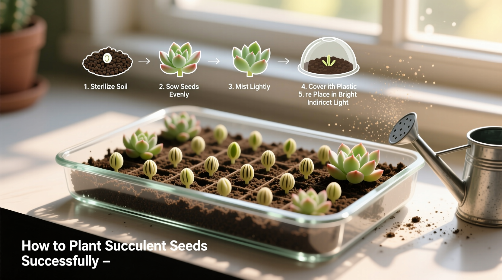 How to Plant Succulent Seeds Successfully