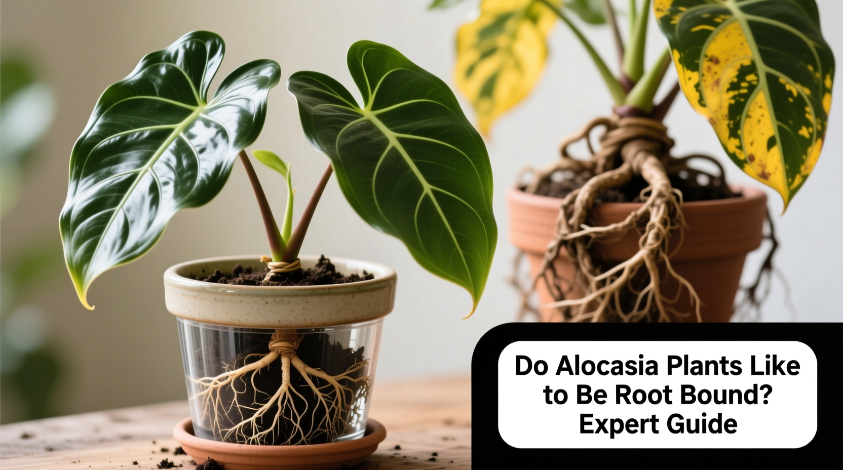 Do Alocasia Plants Like to Be Root Bound? Expert Guide