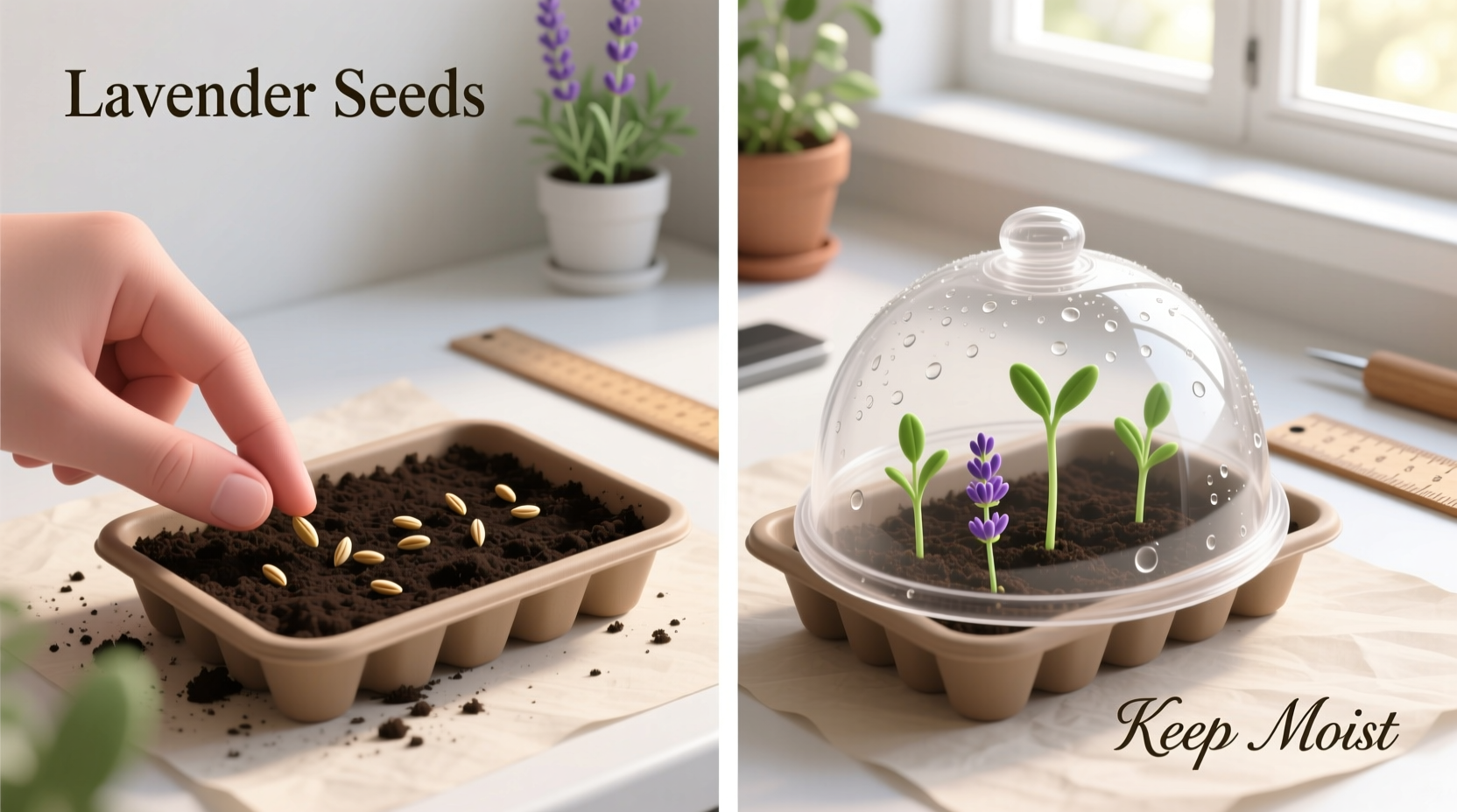 How to Plant Lavender Seeds Indoors: Step-by-Step Guide