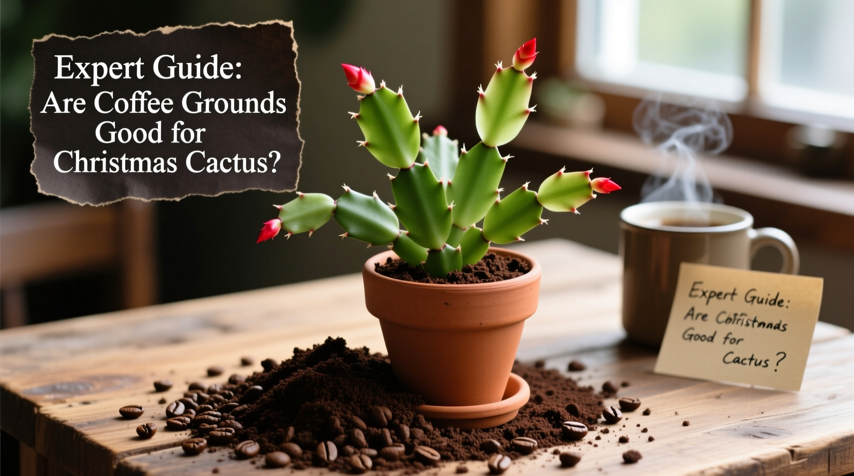 Are Coffee Grounds Good for Christmas Cactus? Expert Guide