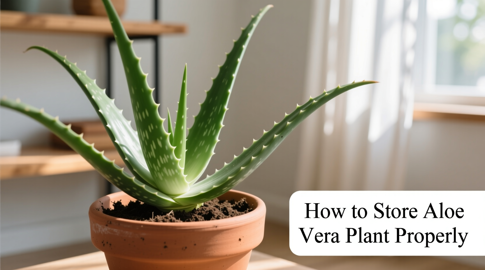 How to Store Aloe Vera Plant Properly