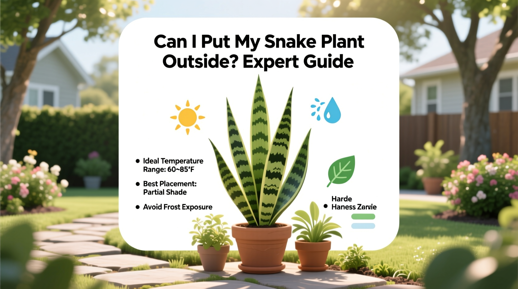 Can I Put My Snake Plant Outside? Expert Guide