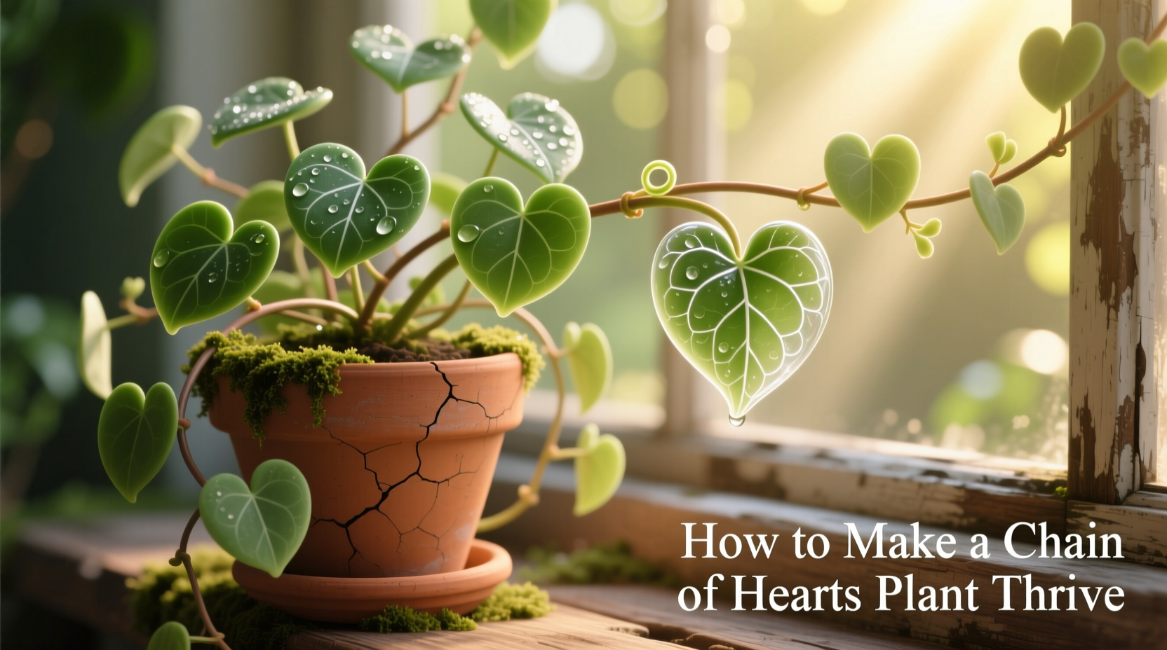 How to Make a Chain of Hearts Plant Thrive
