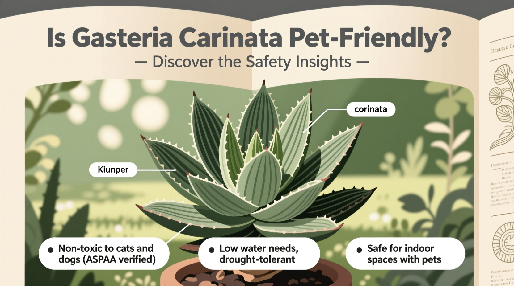 Is Gasteria Carinata Safe for Pets? | TheHomeSprouts
