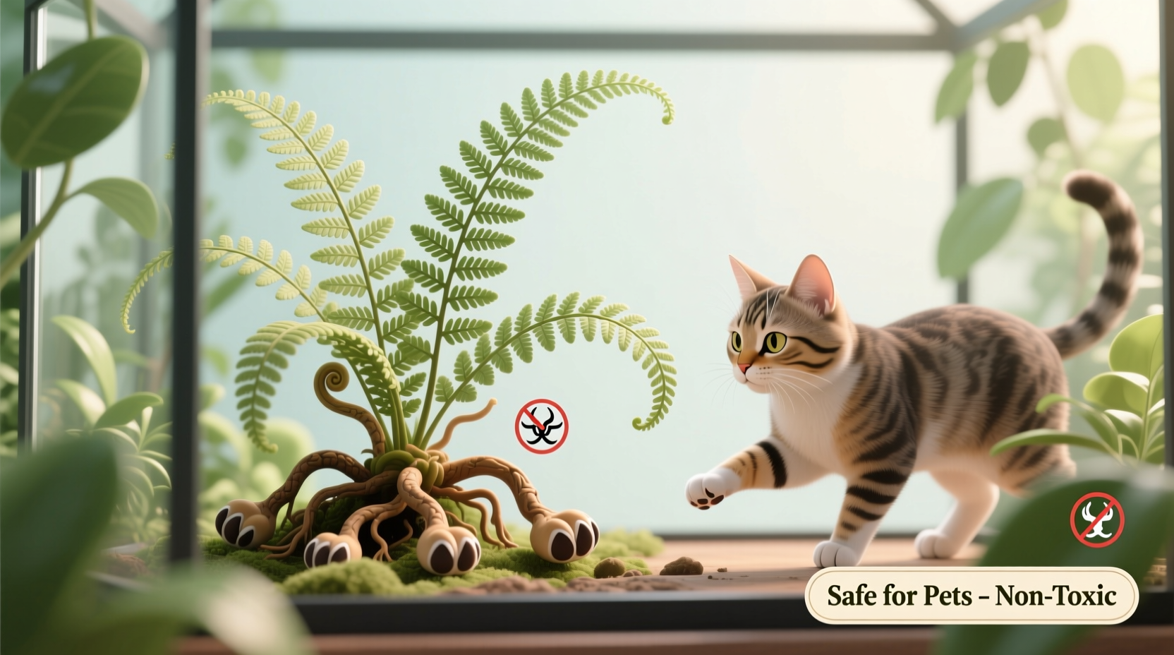 Is Davallia Bullata Safe for Pets? | TheHomeSprouts