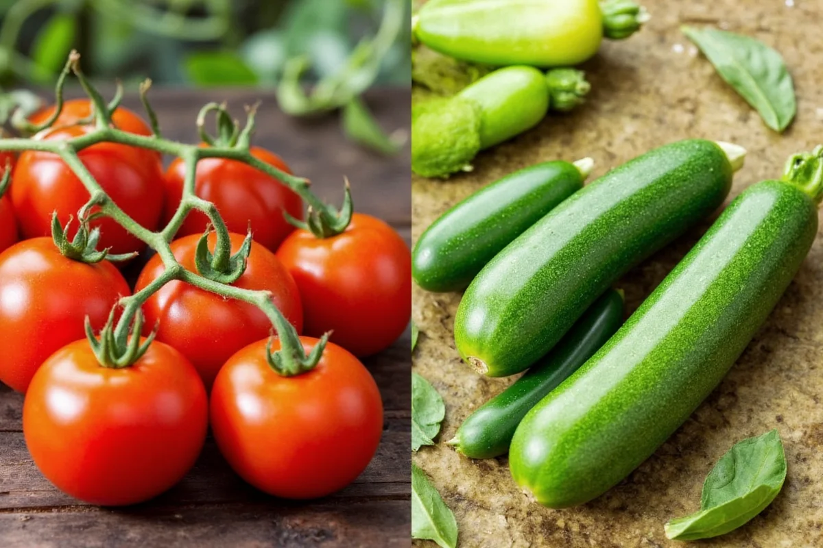 Plant Zucchini With Tomatoes: 5 Tips | TheHomeSprouts