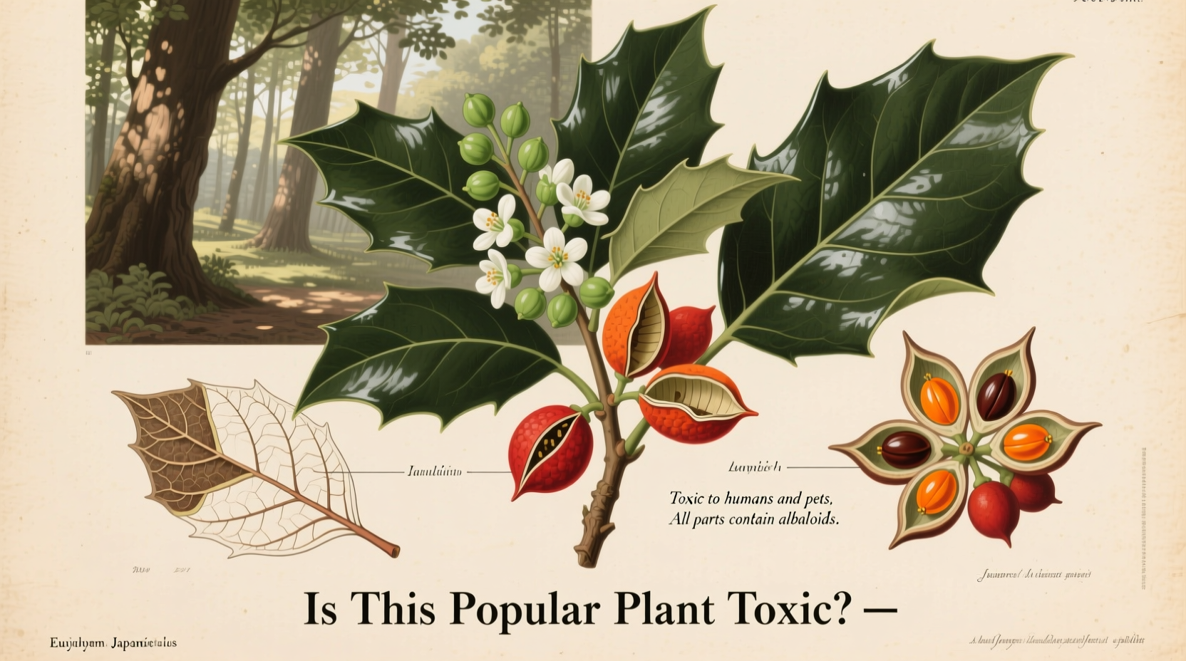 Is Euonymus Japonicus Toxic? | TheHomeSprouts
