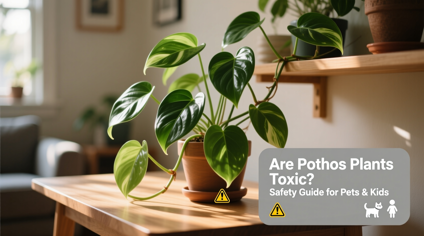 Are Pothos Plants Toxic? Safety Guide for Pets & Kids