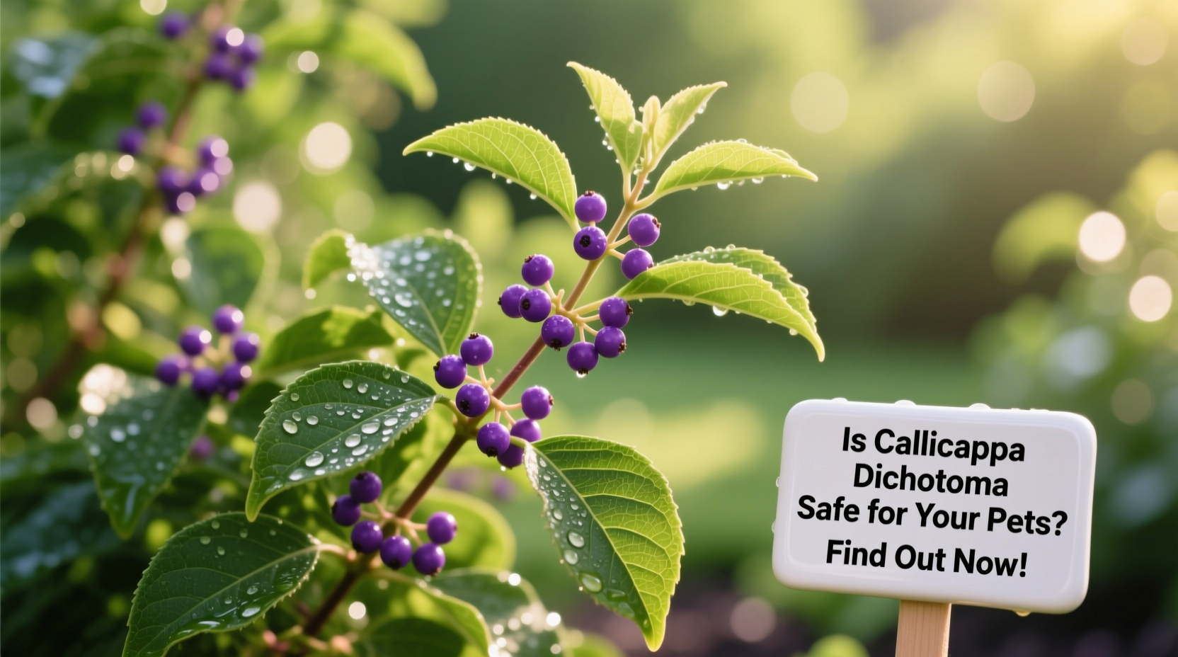 Is Callicarpa Dichotoma Toxic to Pets? | TheHomeSprouts