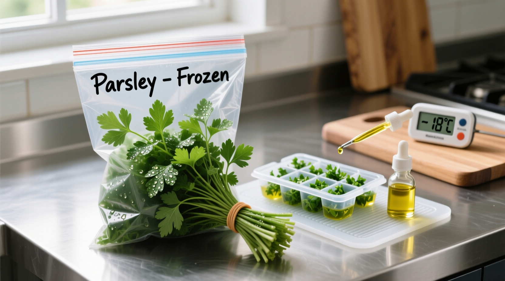 How to Freeze Parsley Properly for Long-Term Use