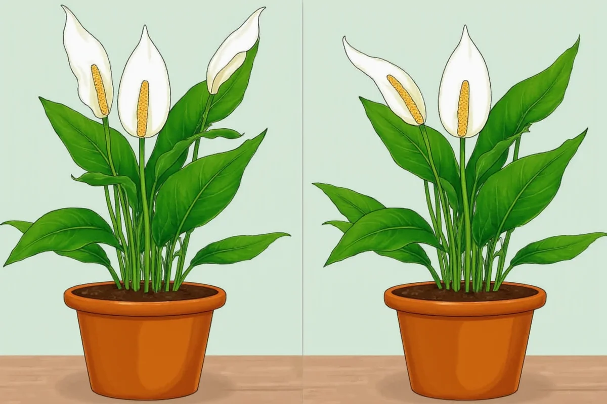 Split Peace Lily Plants in 5 Steps | TheHomeSprouts