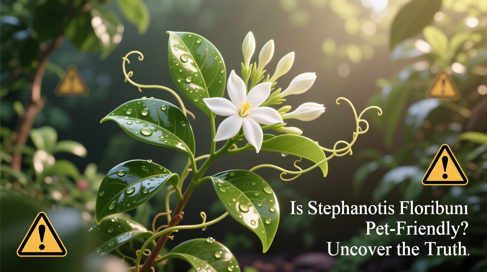 Is Stephanotis Safe for Pets? | TheHomeSprouts