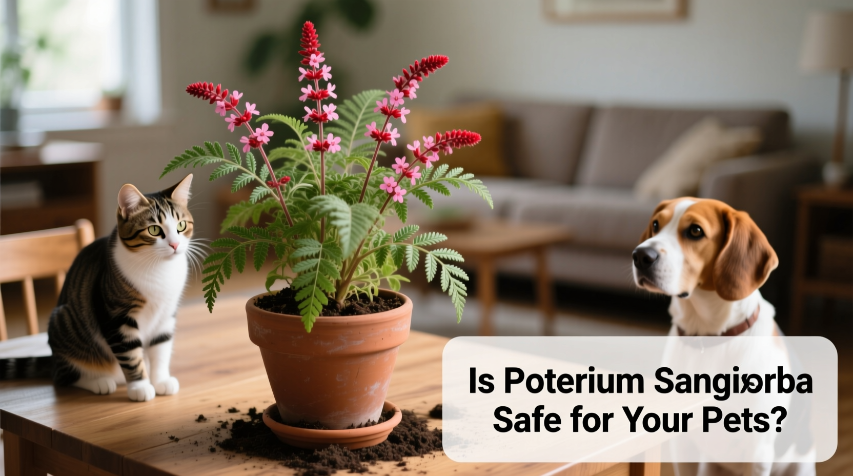 Is Poterium Sanguisorba Safe for Pets? | TheHomeSprouts