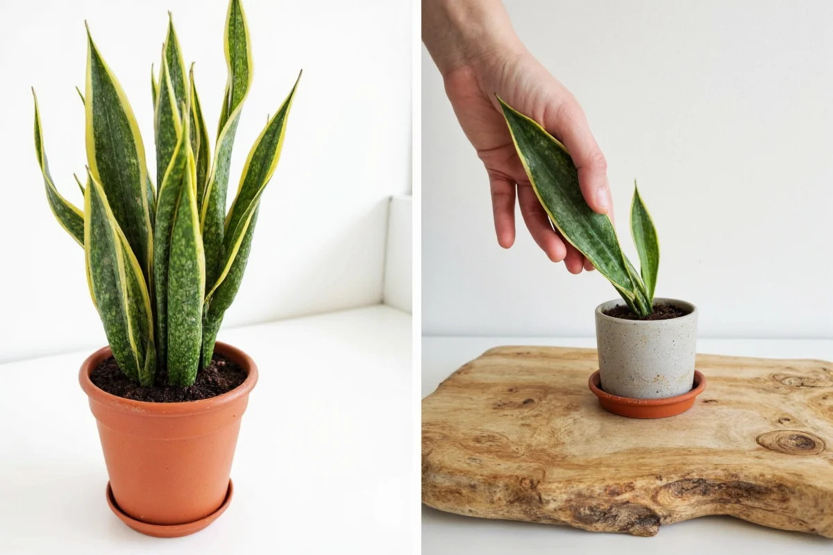 Split Snake Plants in 5 Steps | TheHomeSprouts