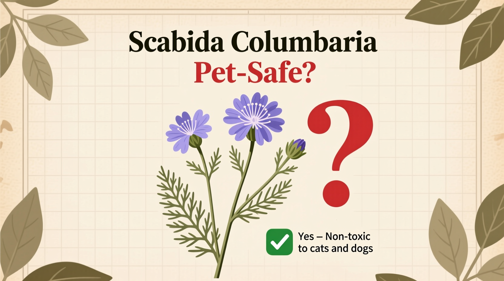 Is Scabiosa Safe for Pets? | TheHomeSprouts