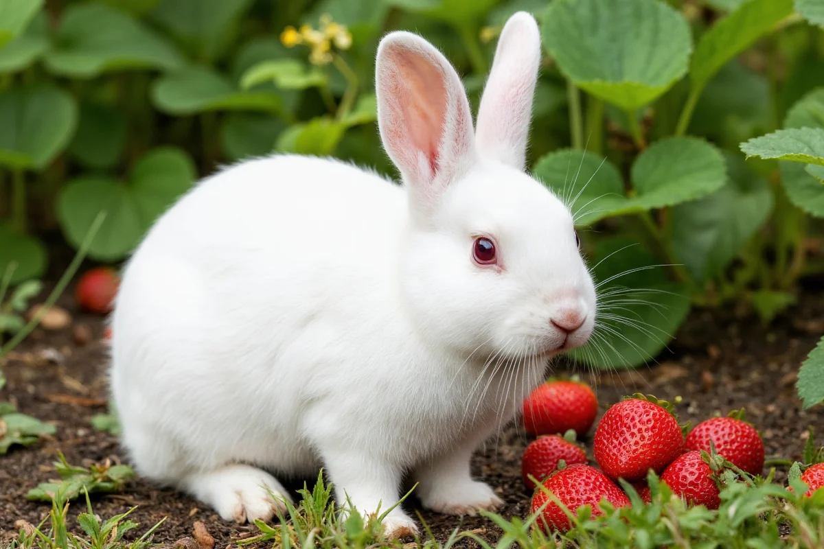 Stop Rabbits Eating Strawberries | TheHomeSprouts