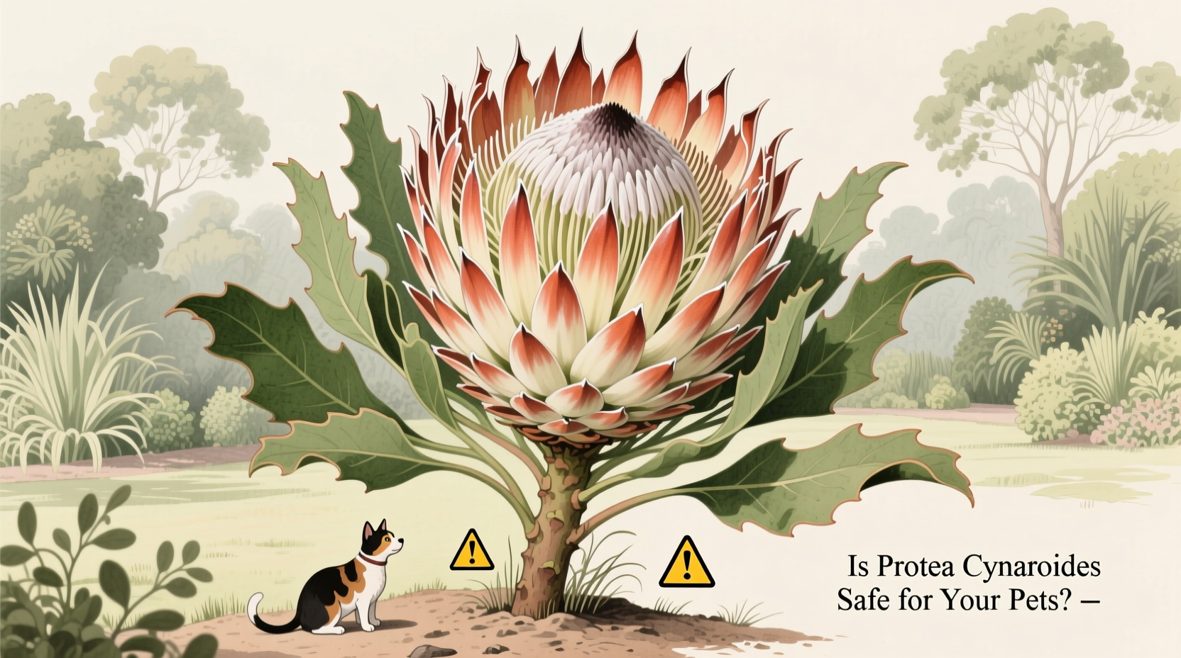 Is King Protea Toxic to Pets? | TheHomeSprouts