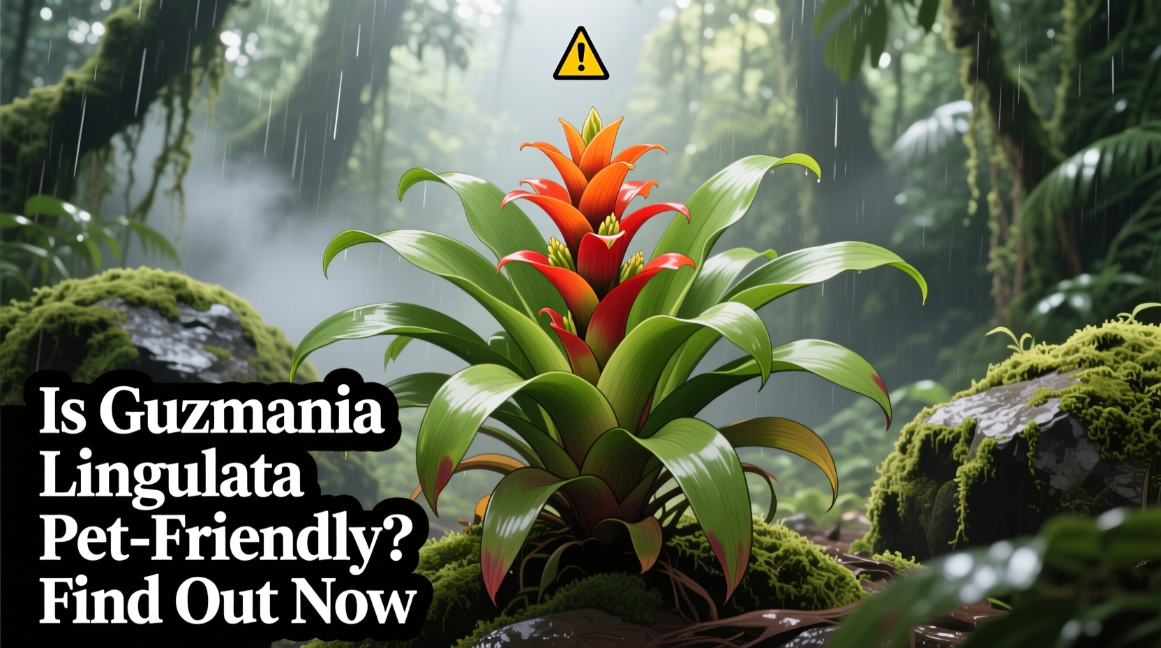 Is Guzmania Lingulata Safe for Pets? | TheHomeSprouts