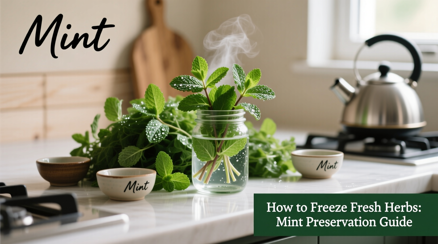 How to Freeze Fresh Herbs: Mint Preservation Guide