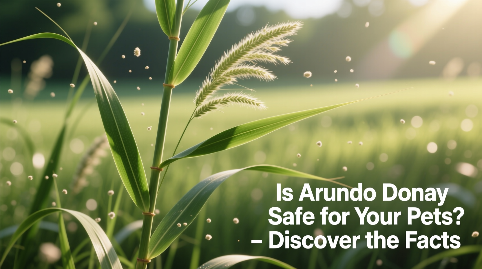 Is Arundo Donax Toxic to Pets? | TheHomeSprouts