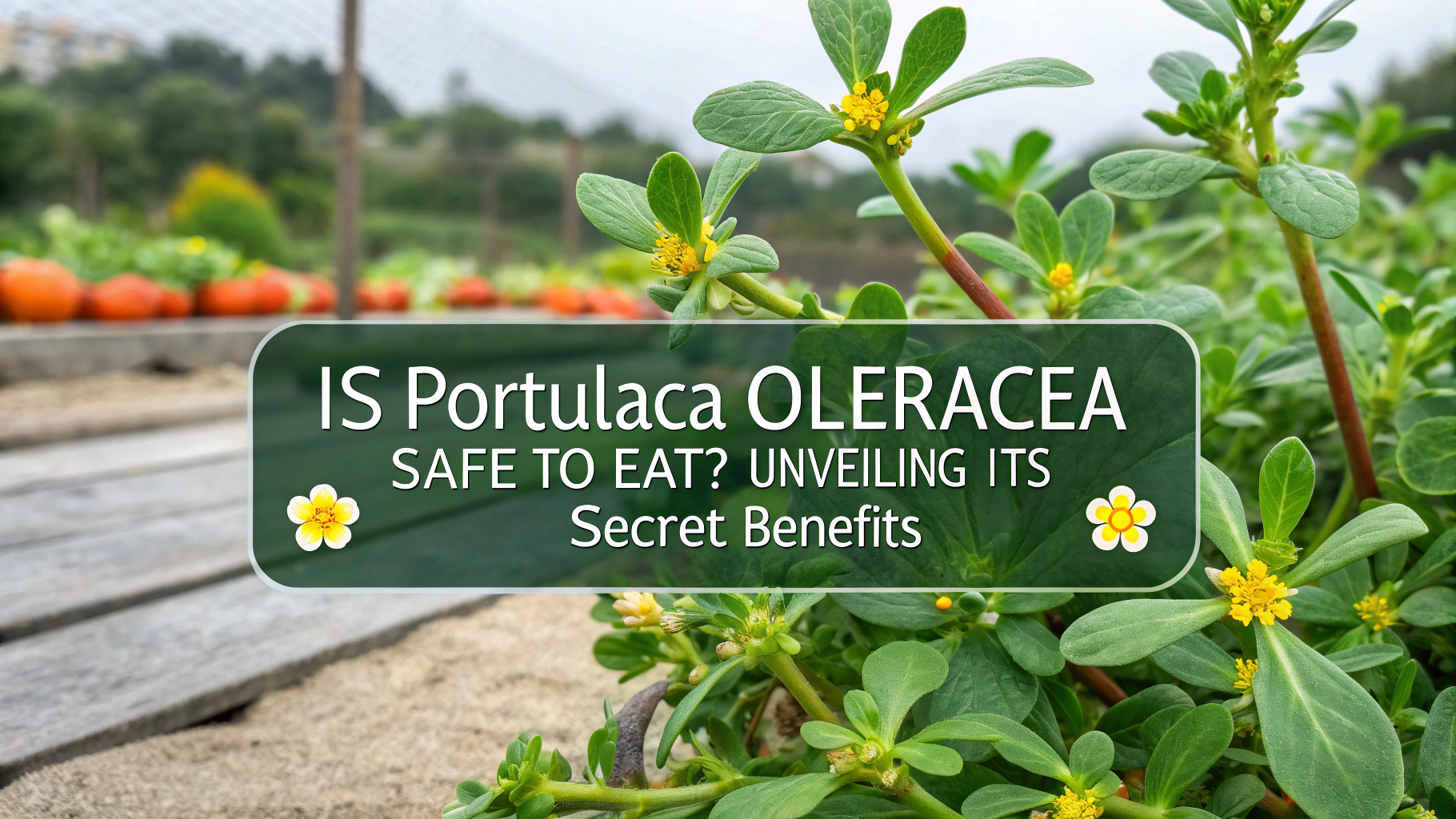 5 Benefits of Portulaca Oleracea | TheHomeSprouts