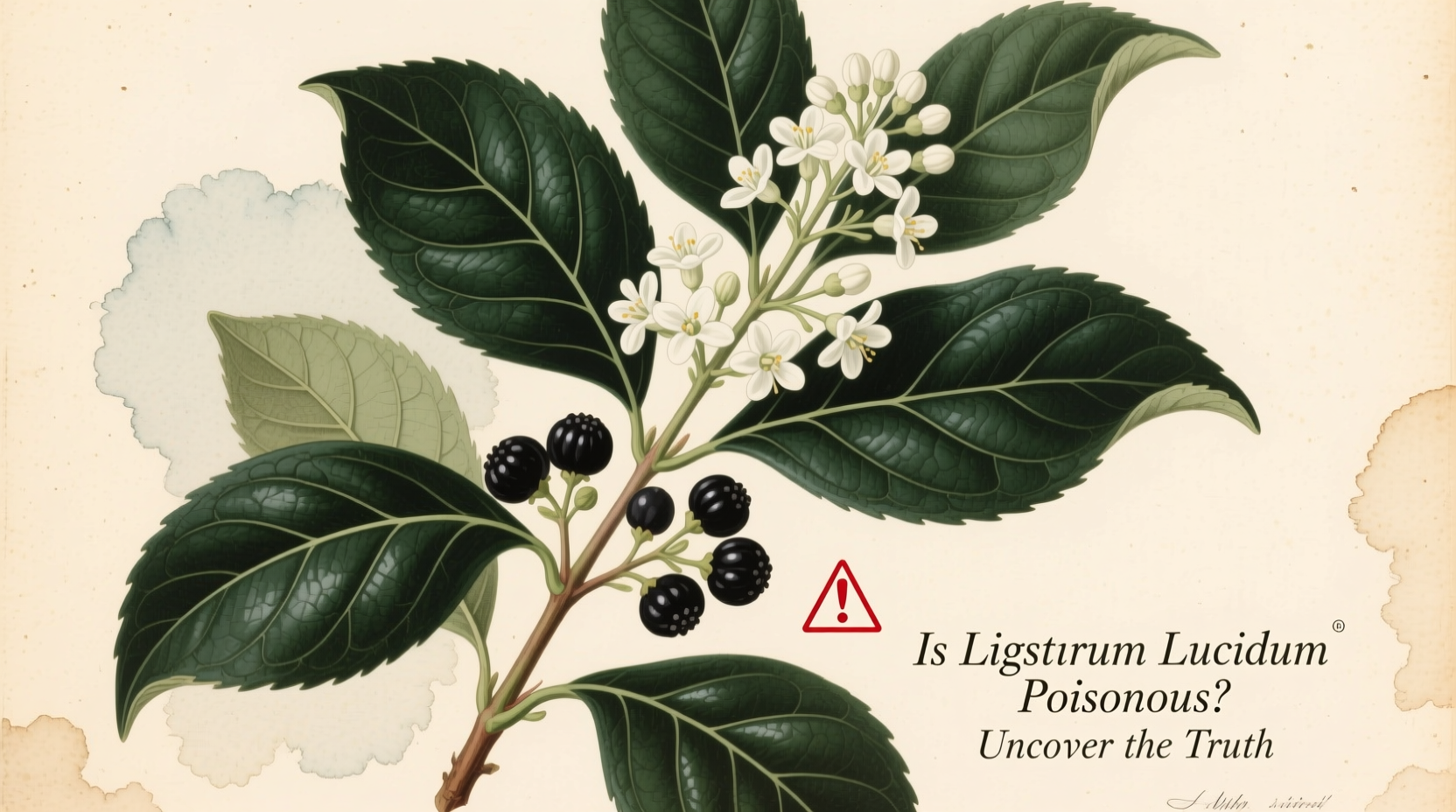 Is Ligustrum Lucidum Toxic? 5 Safety Facts | TheHomeSprouts