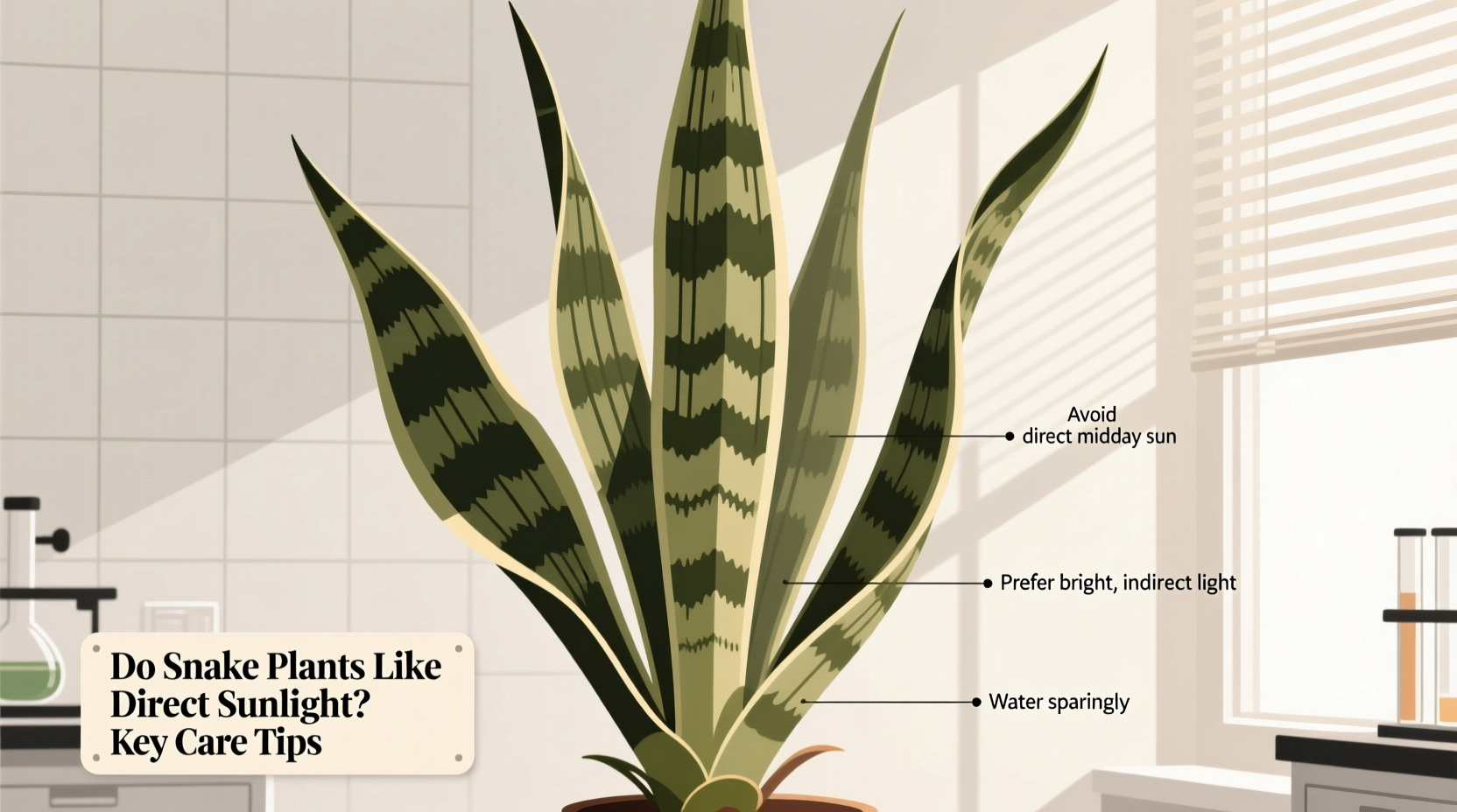 Do Snake Plants Like Direct Sunlight? Key Care Tips
