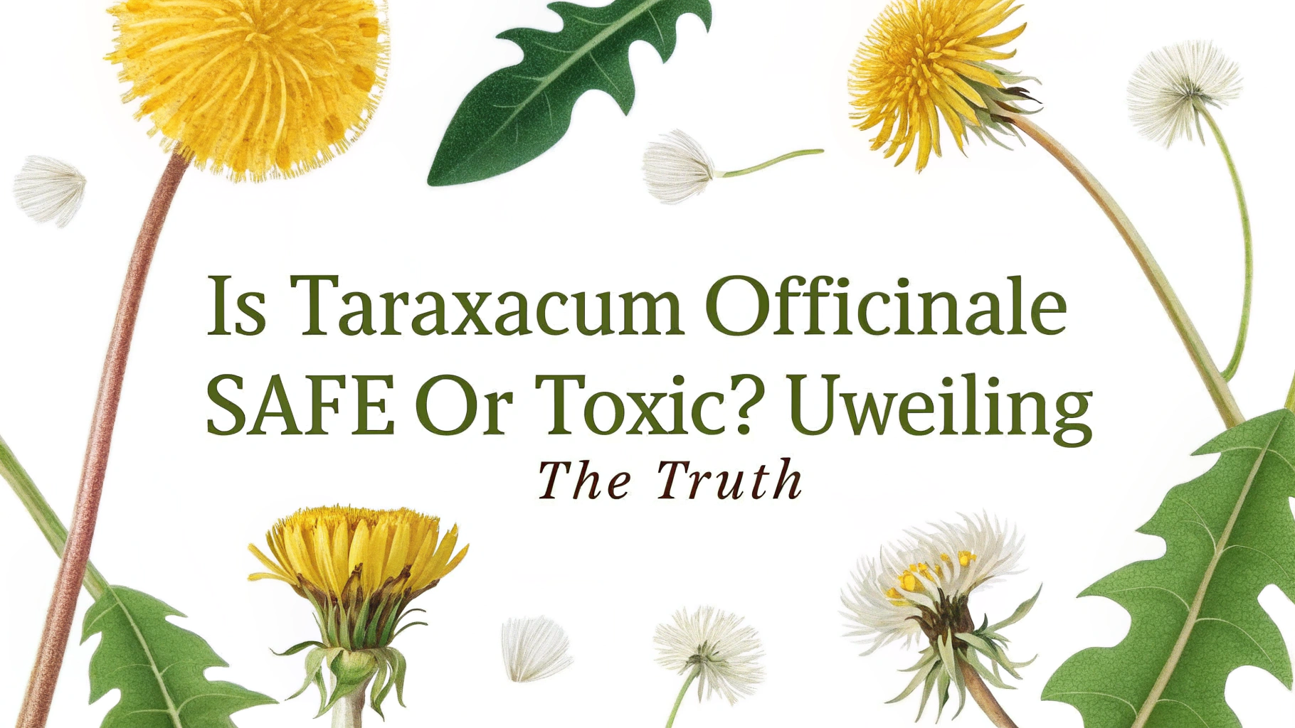 Is Dandelion Safe? 5 Health Truths | TheHomeSprouts