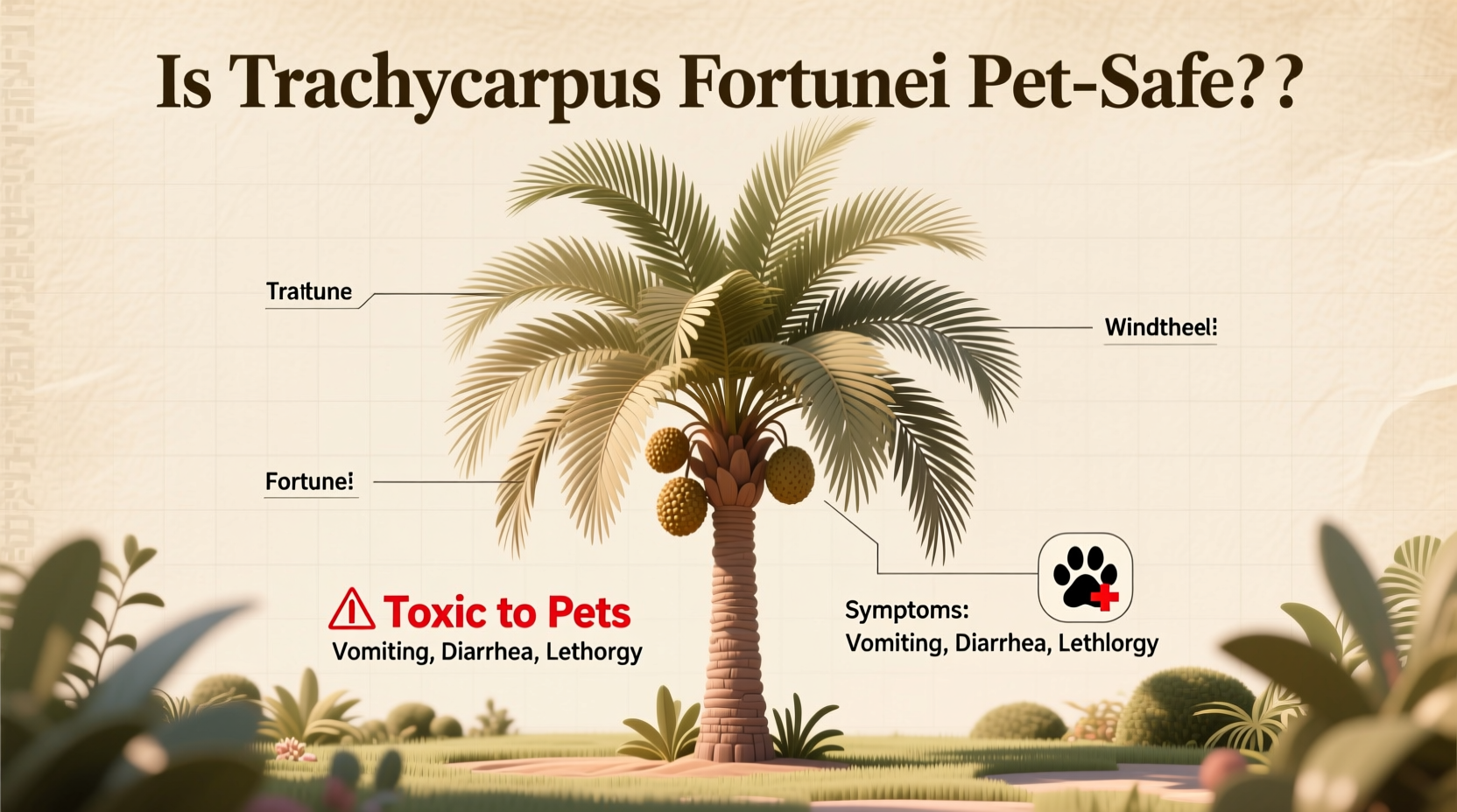 Is Trachycarpus Fortunei Safe for Pets? | TheHomeSprouts