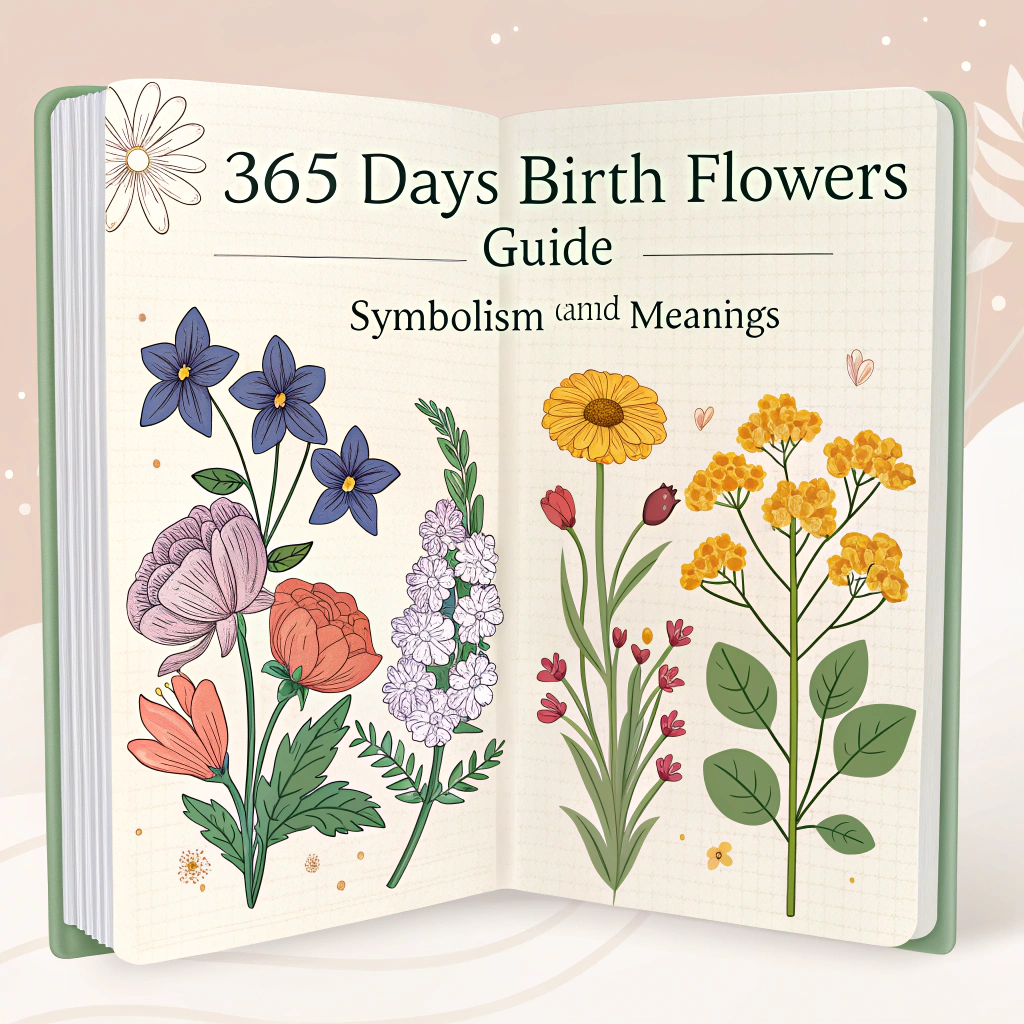 365 Birth Flowers Guide - Meanings & Symbolism | TheHomeSprouts