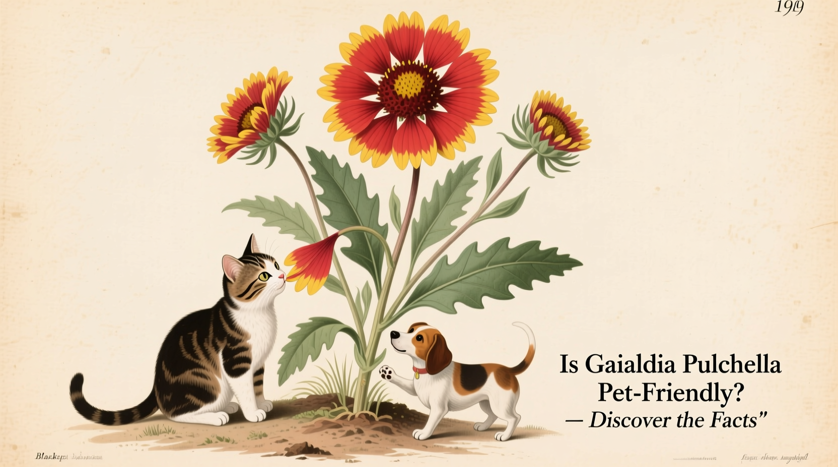 Is Gaillardia Pulchella Safe for Pets? | TheHomeSprouts